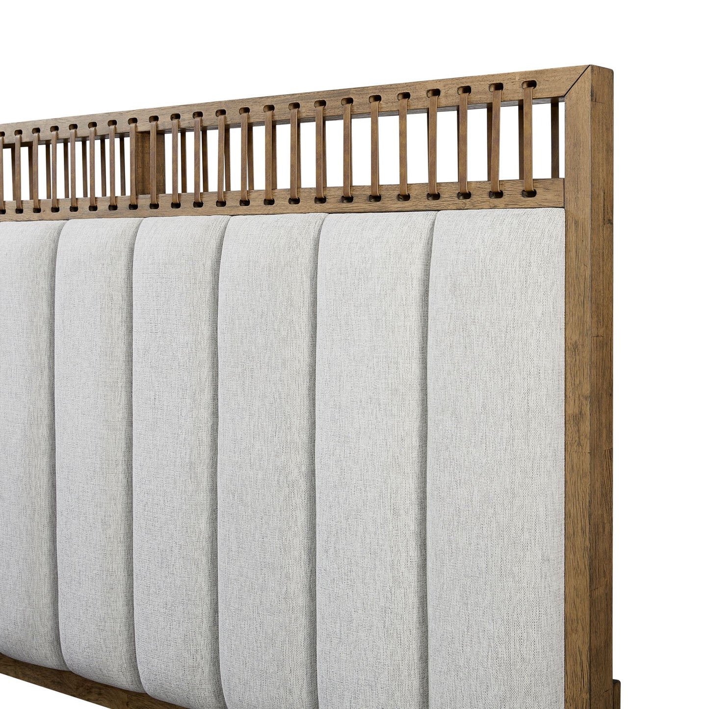 Upholstered & Strap Panel Bed