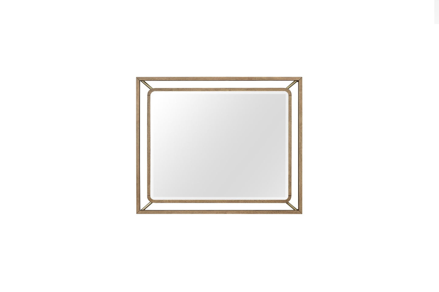 Wood & Metal Mirror