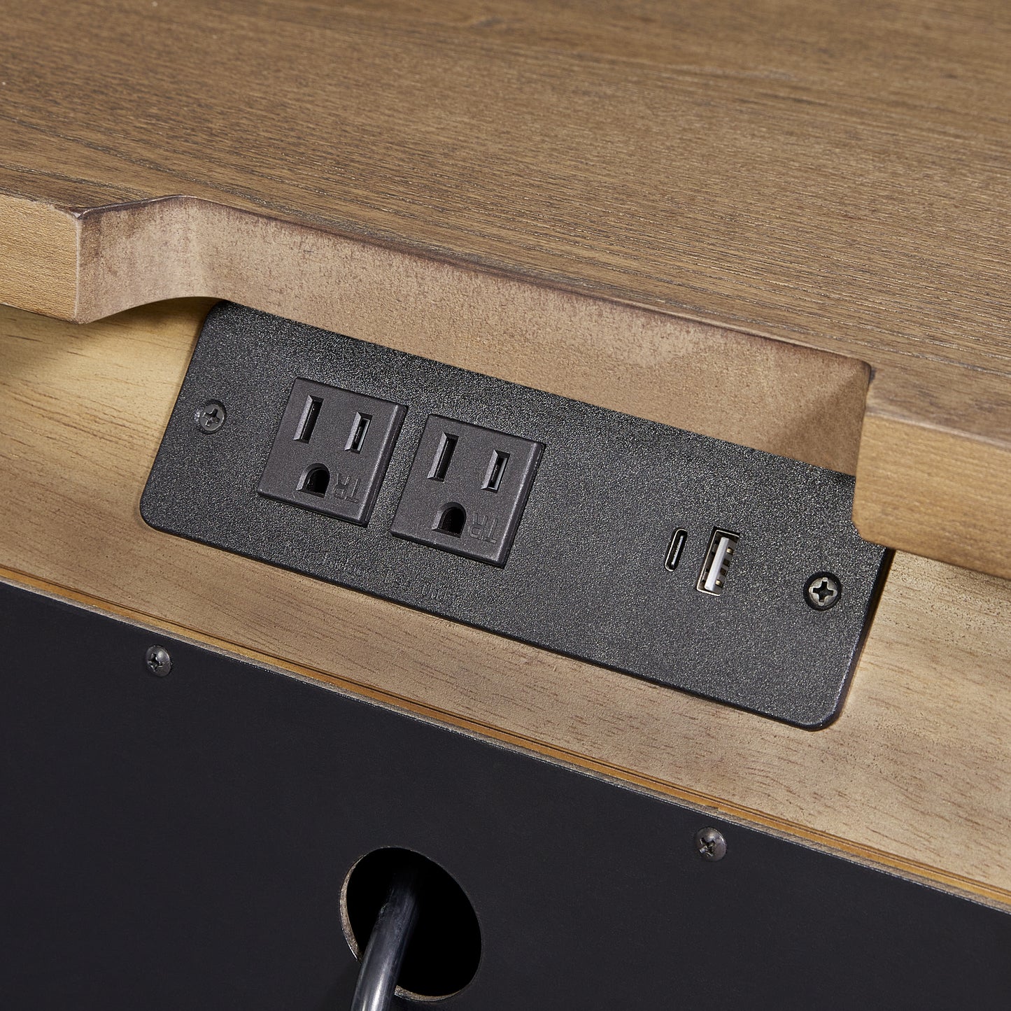 Metal Base Sideboard