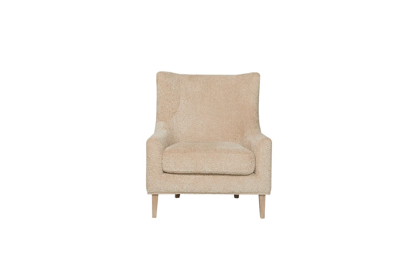 Caramel Hi-Back Accent Chair