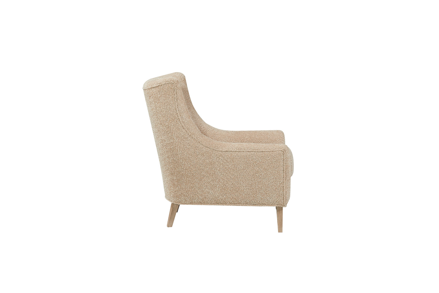 Caramel Hi-Back Accent Chair