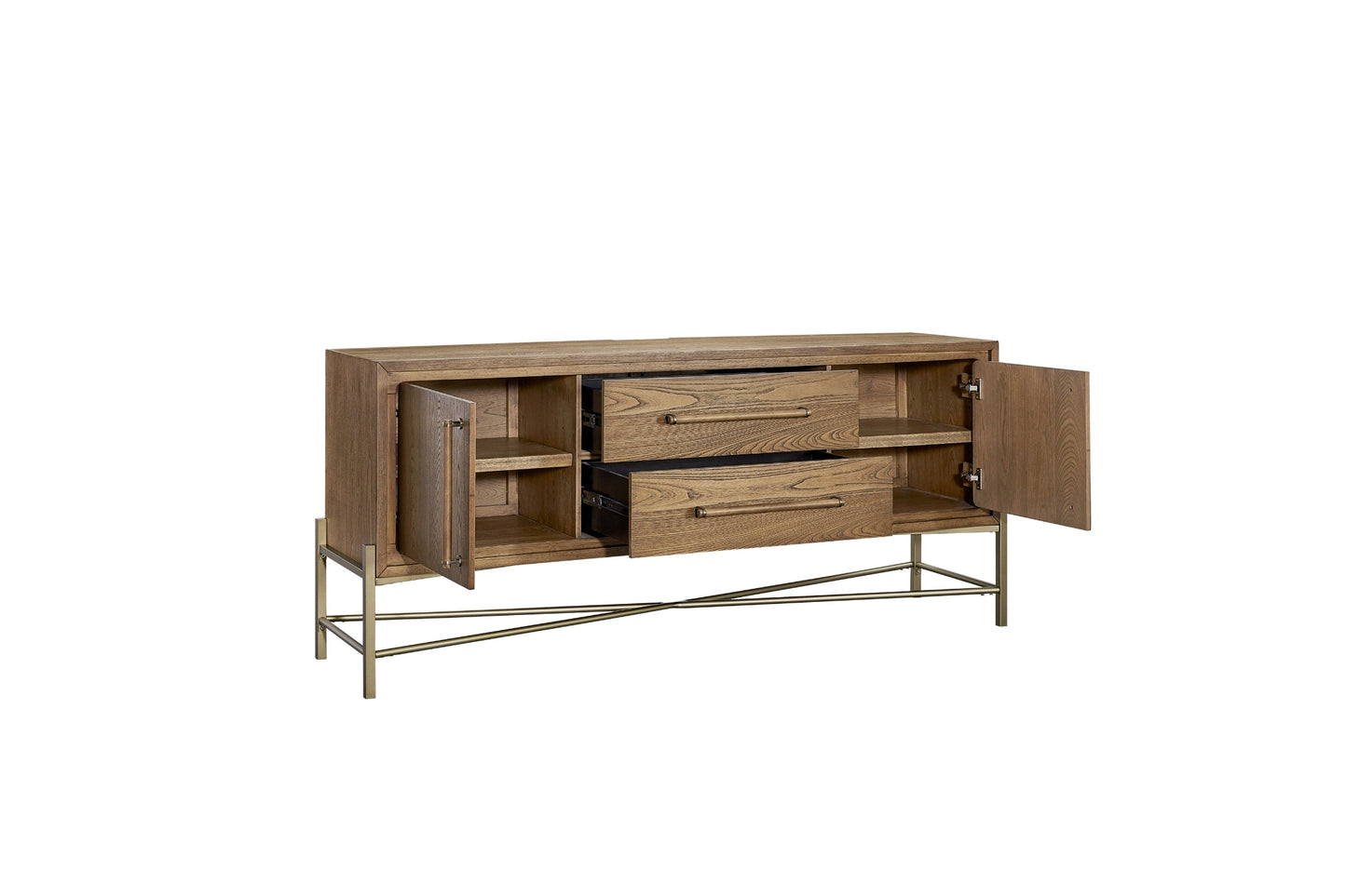 Metal Base Sideboard