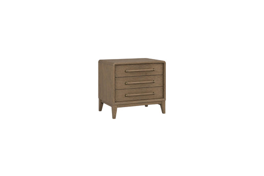 Latte 3-Drawer Nightstand