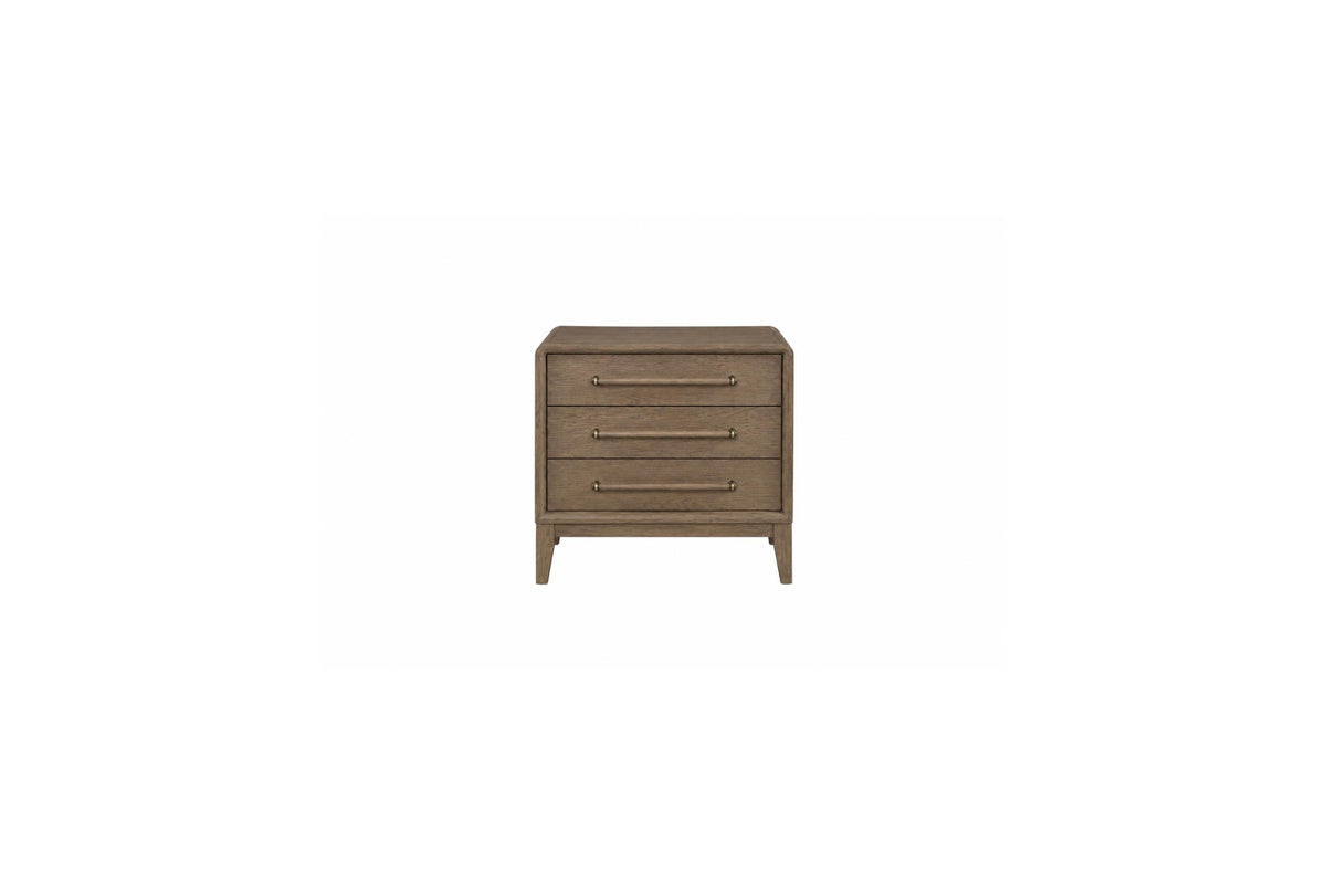 Latte 3-Drawer Nightstand