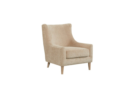 Caramel Hi-Back Accent Chair