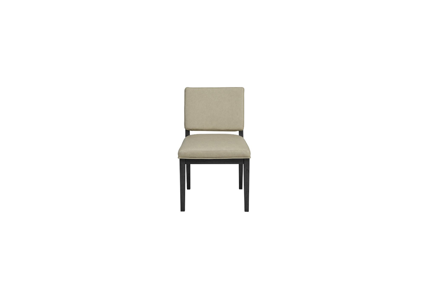 Peppercorn & Leather Soft Back Chair