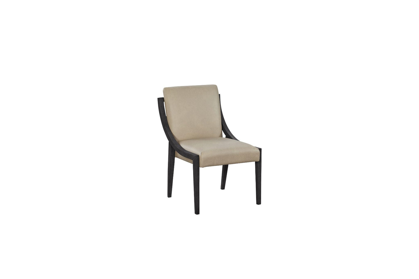 Peppercorn & Leather Sling Chair