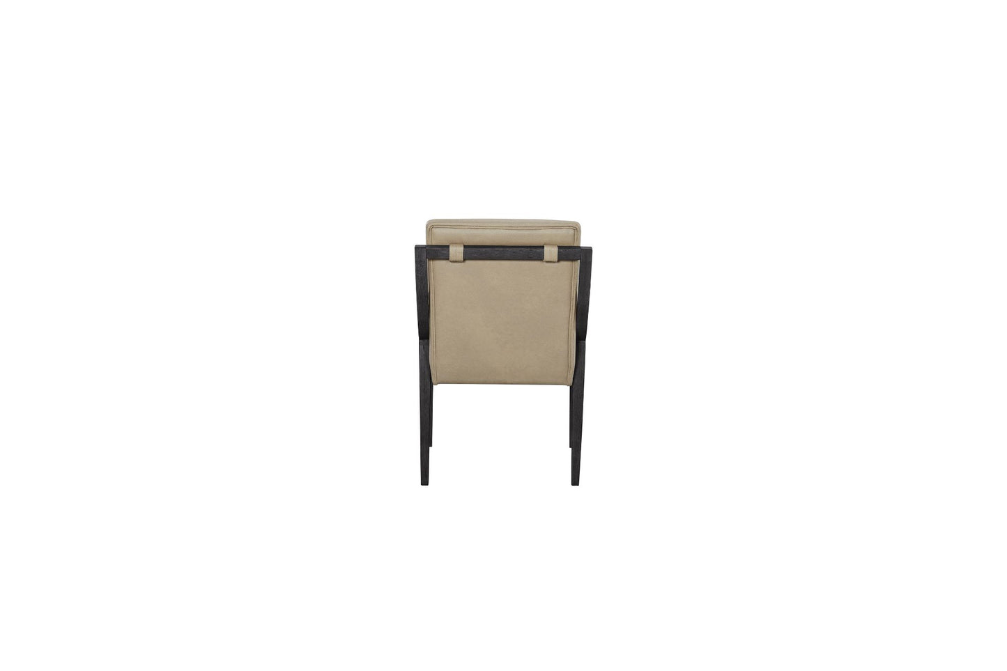 Peppercorn & Leather Sling Chair