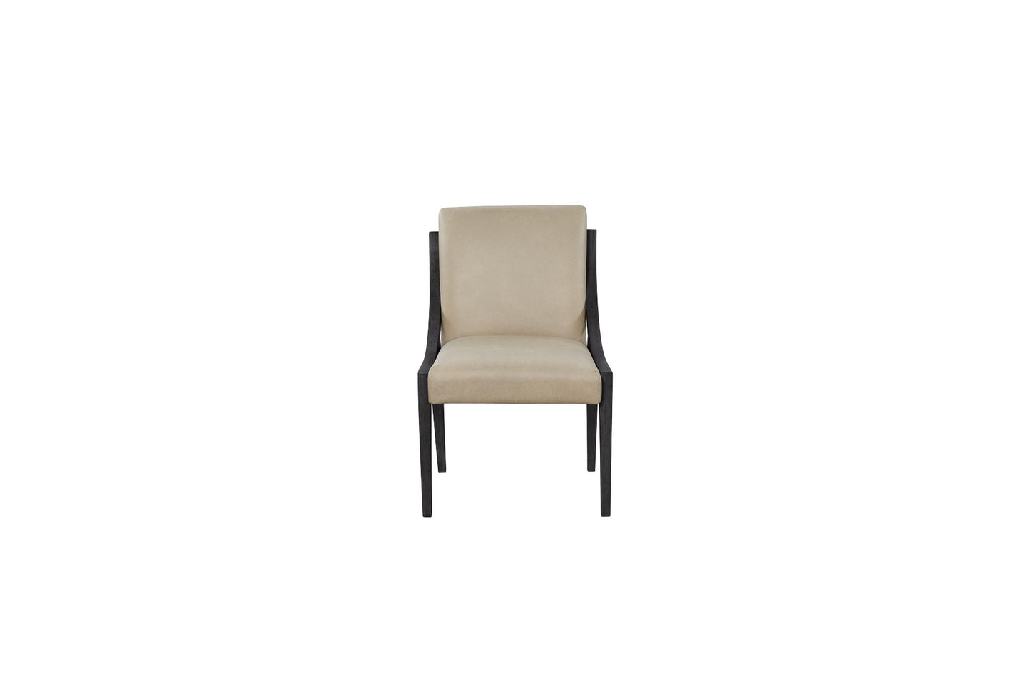 Peppercorn & Leather Sling Chair
