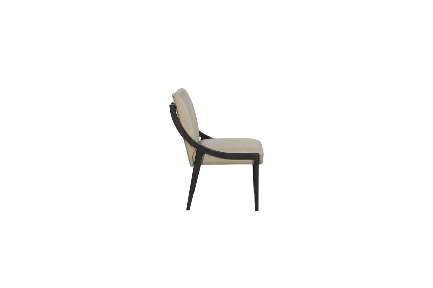 Peppercorn & Leather Sling Chair